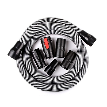 WORKSHOP Wet and Dry Vacuum Hose, 1-7/8 in. x 10 ft. Heavy-Duty Contractor Wet and Dry Vacuum Hose