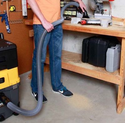 Image showing  Wet and Dry Vacuum Hose, 1-7/8 in. x 10 ft. Heavy-Duty Contractor Wet and Dry Vacuum Hose