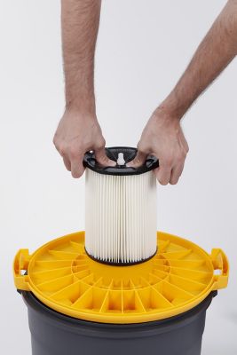 Image showing  Wet/Dry Vacs Vacuum Filter Dry Filter for 5 gal. to 16 gal. Vacs