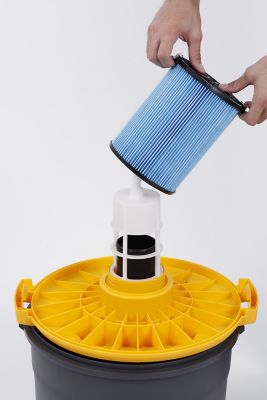Image showing  Wet/Dry Vacs Vacuum Filter WS22200F Fine Dust Filter, 5 to 16-gal. Vacs