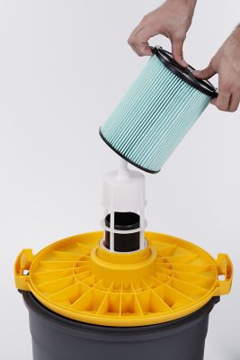 Image showing  HEPA Vacuum Filter for 5-16 gal. Wet/Dry Shop Vacuums