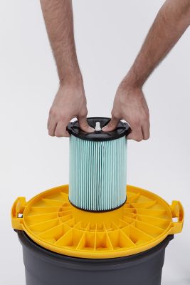 Image showing  HEPA Vacuum Filter for 5-16 gal. Wet/Dry Shop Vacuums