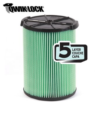 Image showing  Wet/Dry Vacs Vacuum Filter WS23200F2 HEPA Media Filter, 2 ct.