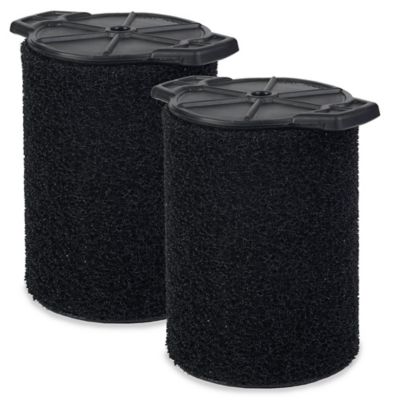WORKSHOP Wet/Dry Vacs 2pk Wet Application Replacement Filter for 5-16 Gal. Wet/Dry Vacuum
