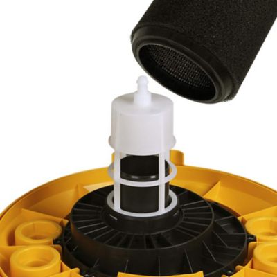 Image showing  Wet/Dry Vacs 2pk Wet Application Replacement Filter for 5-16 Gal. Wet/Dry Vacuum