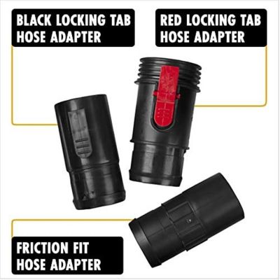 Image showing  Wet and Dry Vacuum Accessories, Vacuum Hose, 2-1/2 in. x 7 ft. Dual-Flex Locking Vacuum Hose, 4 pc.