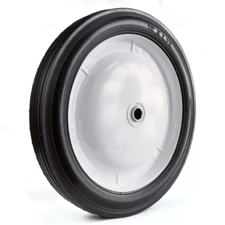 Martin Wheel 12x1.75 Lightweight Steel Wheel 1/2" BB 2-1/4" Center Center Ribbed Tread Mower Tires & Wheels