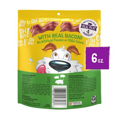 Image showing 7 th Purina Beggin' Fun Size Original Bacon Flavor Dog Treats, 6 oz.
