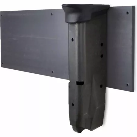 Gun Storage Solutions Magnetic Mount Gun Magazine Storage Magnet 3 in x 10 in x 1/4 in Charcoal Gray Safe Organizers