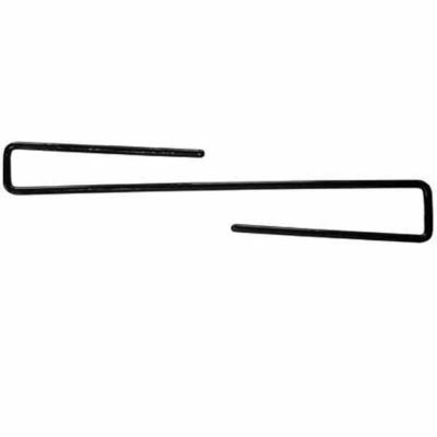 Image showing  Original Handgun Hangers, 10 in. x 2-1/2 in. x 1/5 in., Black, 4 pk.