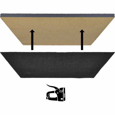 Image showing  Rifle Rods Long Gun Mounting Kit, 19 in. x 15 in., Includes 10 Rifle Rods, .22 Caliber and Larger, 10 pk.