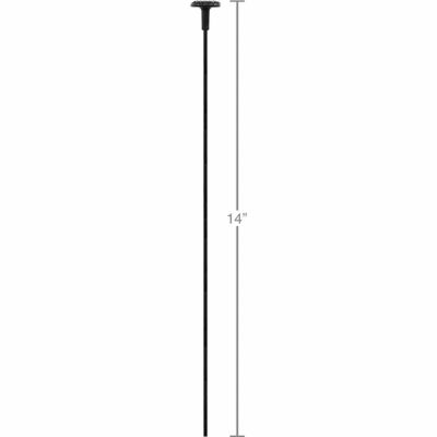 Gun Storage Solutions Rifle Rods Add-On Long Gun Mounting Rods, 1 in. x ...