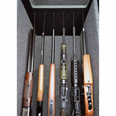 Gun Storage Solutions Rifle Rods Add-On Long Gun Mounting Rods, 1 in. x ...
