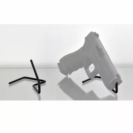 Gun Storage Solutions Kikstands Handgun Storage Racks 3-3/4 in x 3-1/4 in x 6 in Black 2-Pack Safe Racks