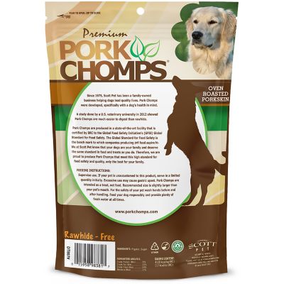 Image showing 6 th Pork Chomps 6 in. Roasted Twists, 4 ct. Dog Chews