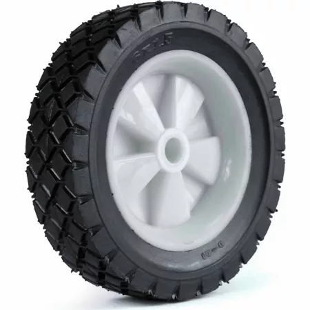 Martin Wheel 6x1.5 Diamond Tread Lightweight Plastic Wheel 1/2" Bore 1-3/8" Offset Hub Mower Tires & Wheels