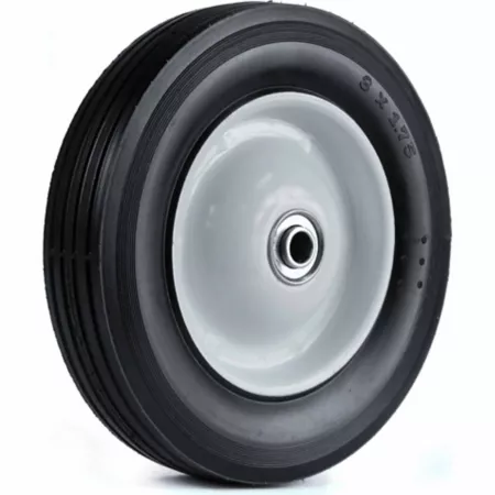 Martin Wheel Lightweight Steel 8x1.75 1/2" BB 1-3/8" Offset Hub Ribbed Tread Mower Tires & Wheels