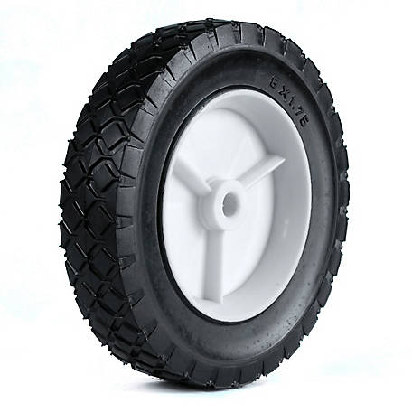 2 Plastic Wheels Fits Toro Mowers Bore 1/2" Hub 1-3/8" Offset Size 8 X 1.75 