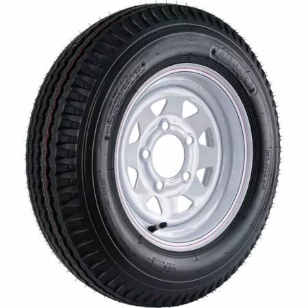 Kenda 530-12 LRB Loadstar Custom 5-Hole Trailer Tire and Spoke Wheel DM452C-5C-I Trailer Tires