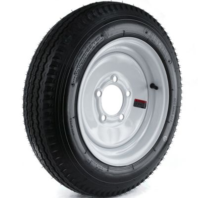 Kenda Loadstar Trailer Tire And 5 Hole Custom Spoke Wheel 530 12 Lrb Dm452c 5c I At Tractor Supply Co