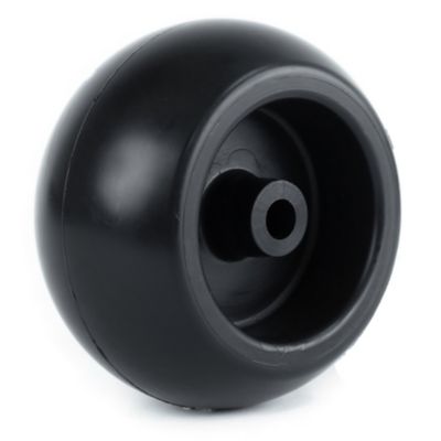 Image showing  5 x 3 Plastic Deck Wheel, 1/2 in. Bore, 2-1/2 in. Offset Hub