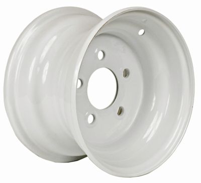 Image showing  10x6 5-Hole Steel Trailer Wheel