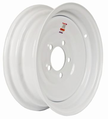 Image showing  13x4.5 5-Hole Steel Trailer Wheel