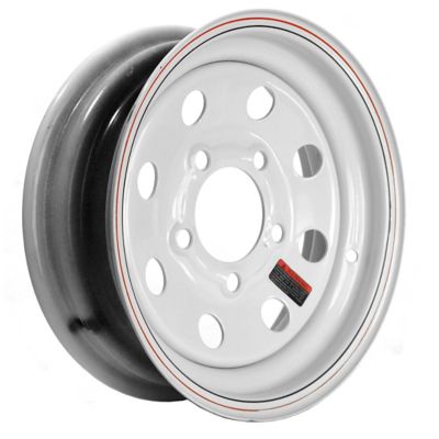 Image showing  12x4 5-Hole 12 in. Steel Mod Trailer Wheel/Rim