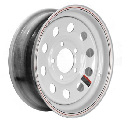Image showing  13x4.5 5-Hole 13 in. Steel Mod Trailer Wheel/Rim