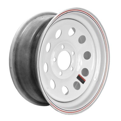 Image showing  15x6 5-Hole 15 in. Steel Mod Trailer Wheel/Rim