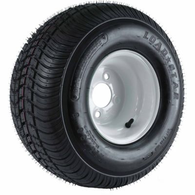 Kenda 215/60-8 (18x850-8) LRC Loadstar Trailer Tire and 4-Hole Wheel