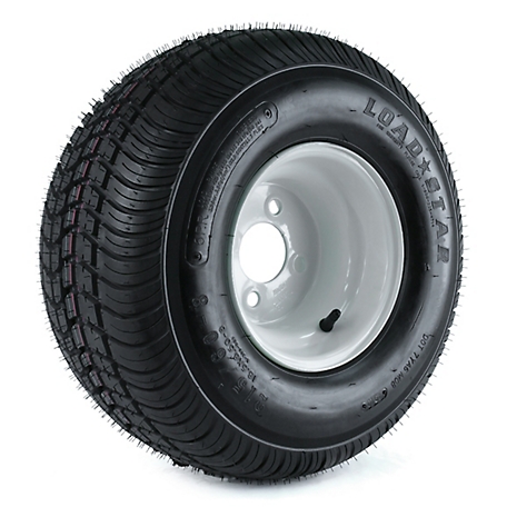 Kenda 215/60-8 (18x850-8) LRC Loadstar Trailer Tire and 4-Hole Wheel