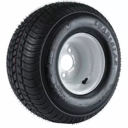 Kenda 215/60-8 (18x850-8) LRC Loadstar Trailer Tire and 4 Hole Wheel Trailer Tires