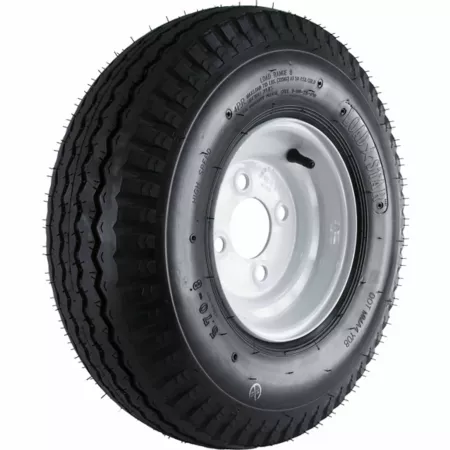 Kenda 5.70-8 Loadstar trailer tire and 4-hole wheel Trailer Tires