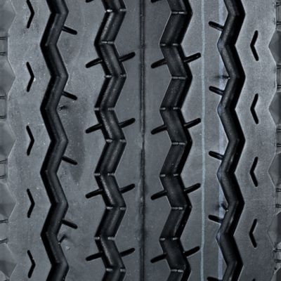 Image showing  570-8 Loadstar Trailer Tire and 5-Hole Wheel