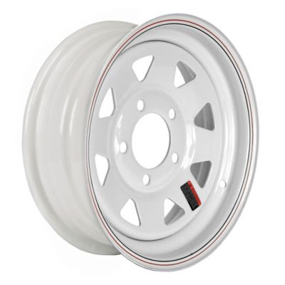 Image showing  13x4.5 5-Hole Steel Custom Spoke Trailer Wheel