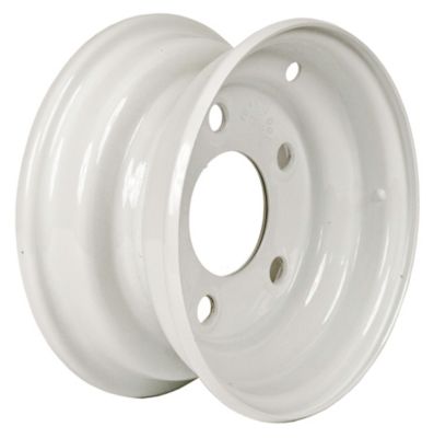 Image showing  8x3.75 5-Hole Steel Trailer Wheel