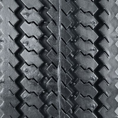 Image showing  410/350-4 10 in. Sawtooth Hand Truck Wheel, 2-1/4 in. x 5/8 in. Offset Hub