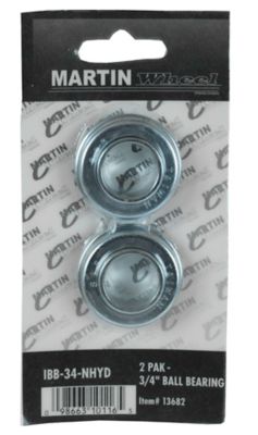 Martin Wheel Industrial Ball Bearings, 3/4 in., 2-Pack