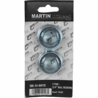 Martin Wheel Industrial Ball Bearings, 3/4 in., 2-Pack