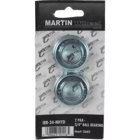 Martin Wheel Industrial Ball Bearings 3/4 in 2-Pack Wheelbarrows