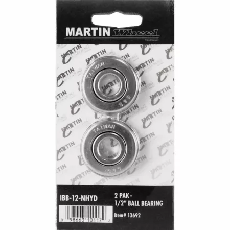 Martin Wheel Industrial Ball Bearings 1/2 in 2-Pack Wheelbarrows