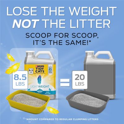 Image showing  Light Weight, Low Dust, Clumping Cat Litter, LightWeight Instant Action Cat Litter