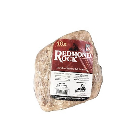 Redmond 7 lb. Rock All-Natural Mineral Salt