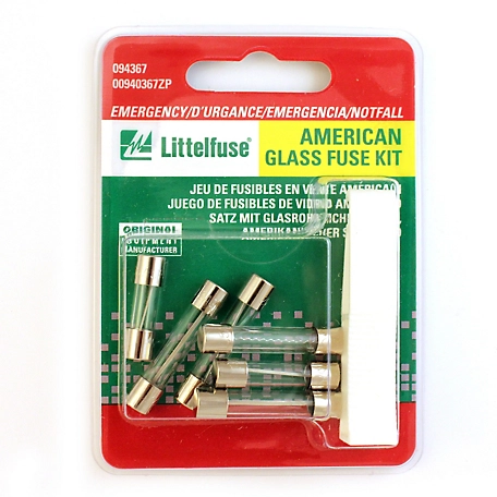 Littelfuse Emergency American Glass Fuse Kit