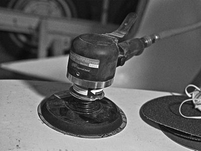 Image showing  6 in. Dual Action Air Sander