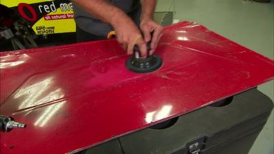 Image showing  6 in. Dual Action Air Sander