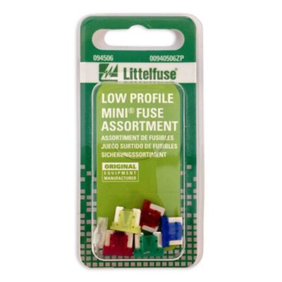 Littelfuse Low-Profile Mini 58V Fuse Assortment