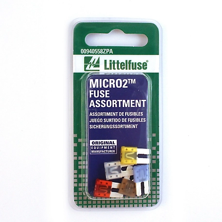 Littelfuse Micro2 32V Fuse Assortment, 5 pc.