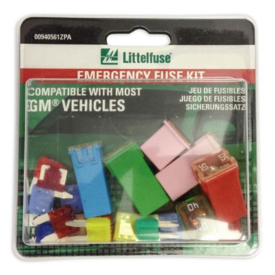 Littelfuse Emergency OEM Fuse Kit for GM